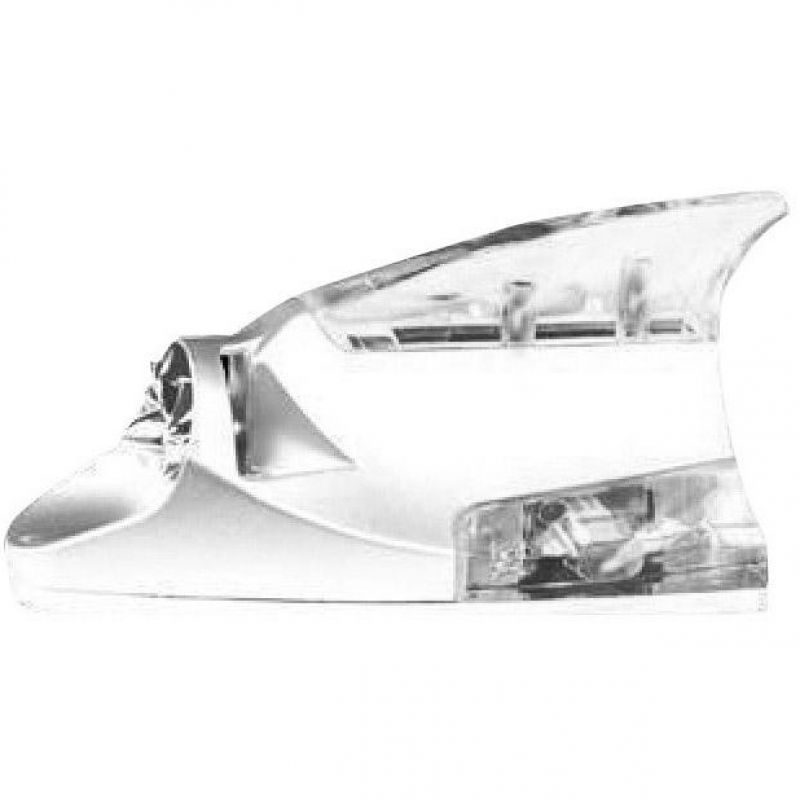 Wind Aangedreven Haaienvin Antenne Licht Antena Voor Mitsubishi Asx Lancer 10 Outlander Pajero Sport 9 L200 Colt Carisma galant Grandi: White