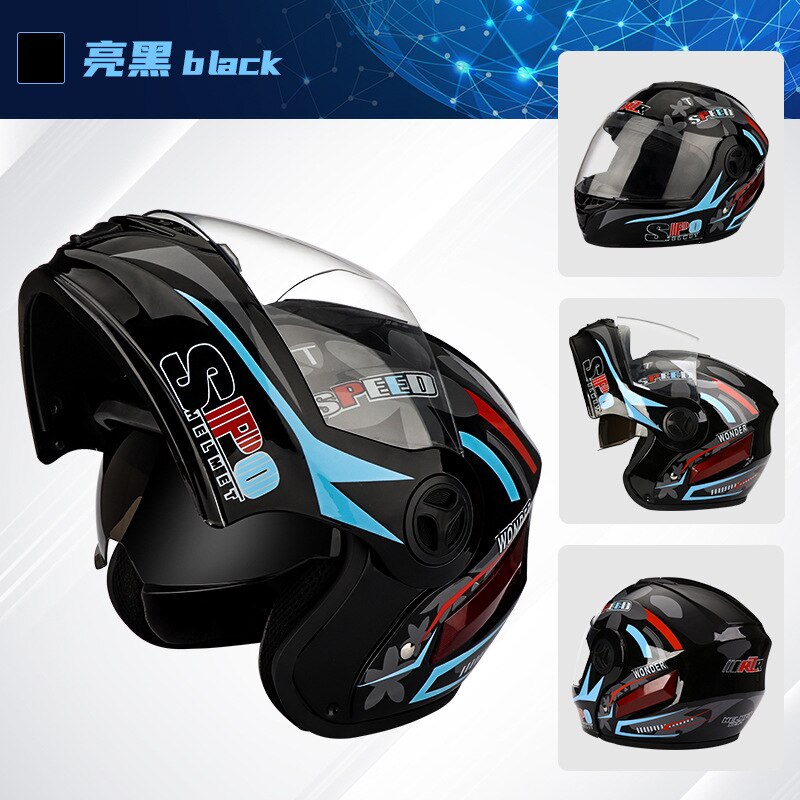 Uncovered helmet motorcycle motorcycle helmet men and women full face four season general motorcycle helmet dirt bike helmet: 03