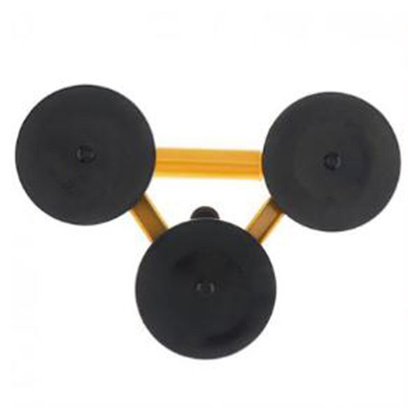 Ventosa de vacío de Triple garra de aleación de aluminio con almohadilla de succión de goma y asas Abs para azulejos de vidrio de bloqueo ligero Sucke