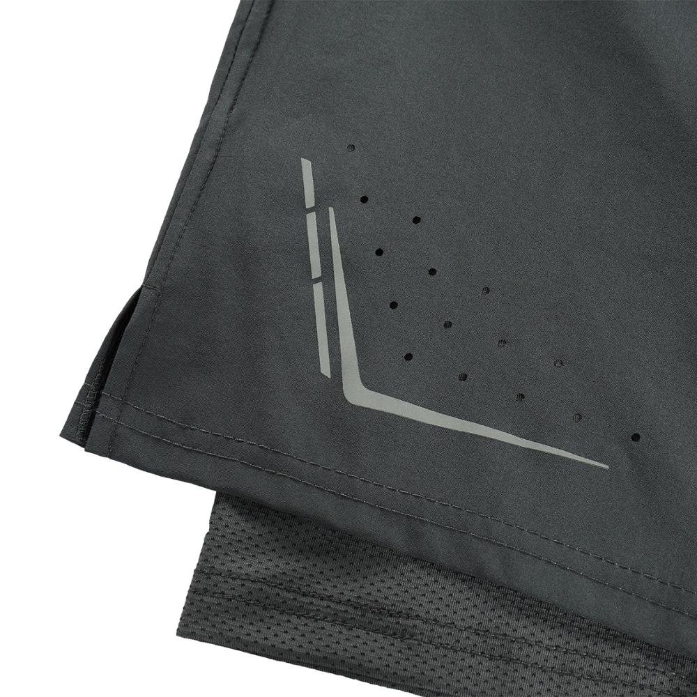 ARSUXEO Herren 2-in-1 Laufshorts - Schnelltrocknend - Trainingsshorts mit Innenhose
