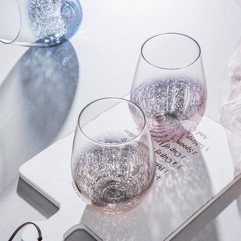 nordycki przezroczyste szkło gwiazda Puchar odporna na wysokie temperatury kufel robić piwa podwójna tęcza kawa napój filiżanka robić herbaty Drinkware prezenty