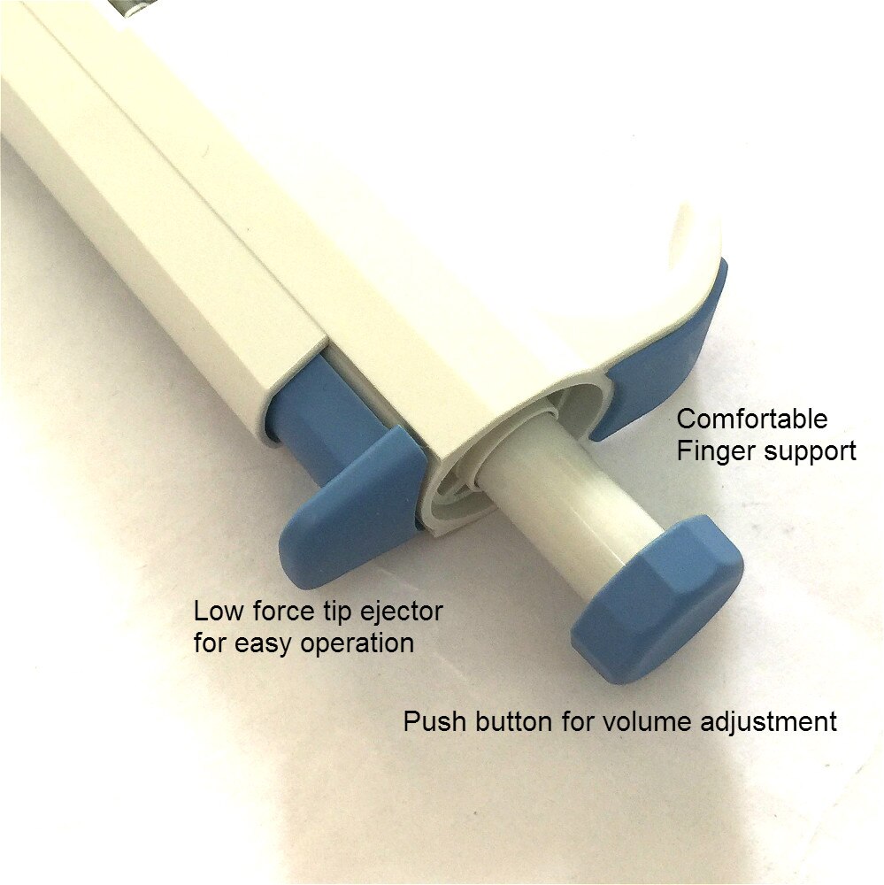 Mechanical Pipette-TopPette Dlab Single-channel Adjustable Pipette Dragon lab Pipettor Pipet 10-100 ul Get Tips 200 Pcs