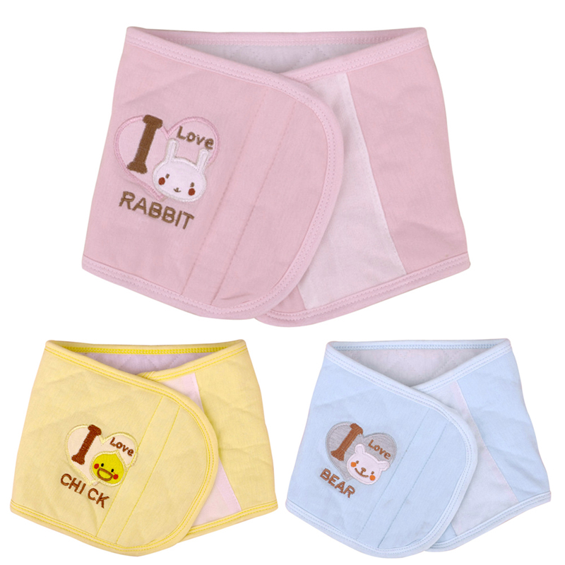 2 Pz/lotto Nuovo Tenere In Caldo Regolabile Molle Del Bambino Bavaglino Cinghia Del Tasto di Pancia Protezione Fasce Morbido Guardia Ombelico Circonferenza Cinghia Del Bambino bande di pancia