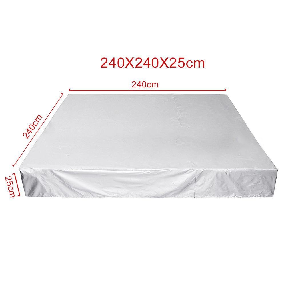 Outdoors Pool Waterproof Dustproof Cover Spa Tub Cover Fallen Leaves Protective Cover for Tables And Chairs