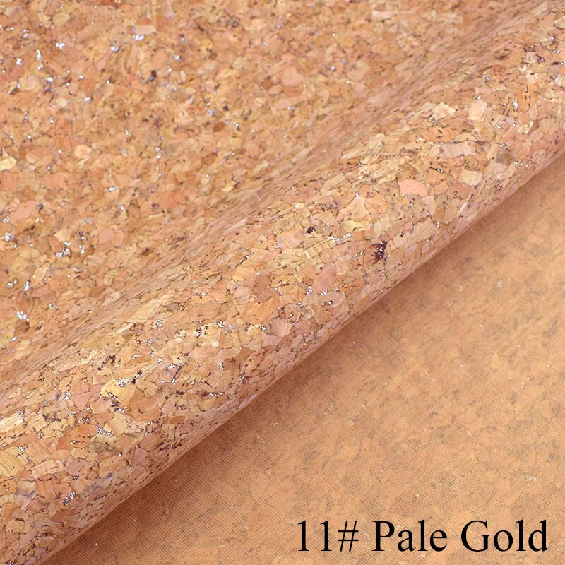 Meetee 90 x 140cm 0.5mm tissu en cuir de liège naturel pur tissu grain de bois matériau doux pour chaussures de fond sac à main décoration artisanat: 11