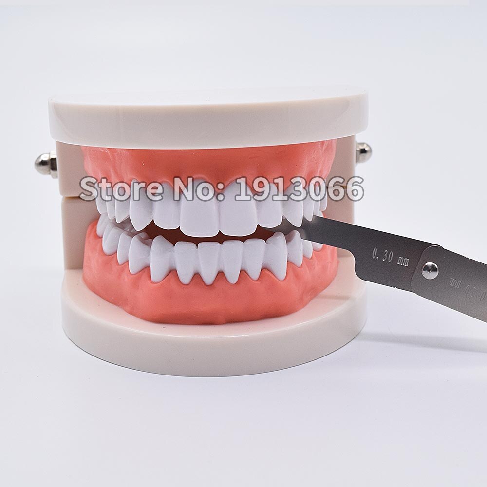 Dental interproximal reduktion (ipr) gauge måle tandspalte rustfrit stål frem- og tilbagegående ipr system