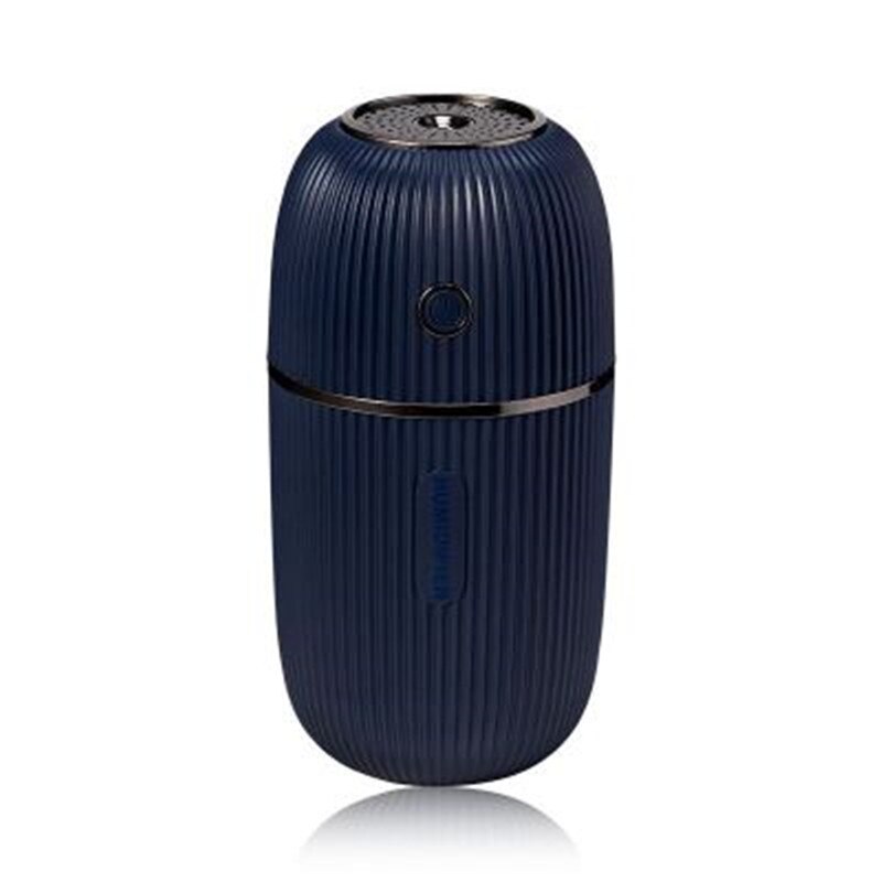 300Ml Automobiles Mini Luchtbevochtiger Draagbare Auto Usb Luchtverfrisser Cool Mist Luchtbevochtiger 4 Kleur Voor Auto Elektrische Accessoires: dark blue