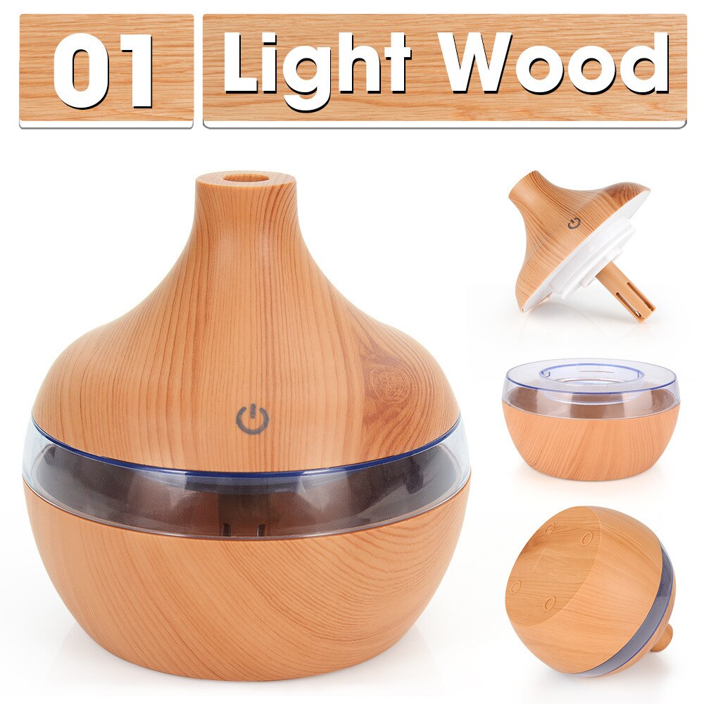 Air Humidifier Ultrasonic Aroma Diffuser USB Electric Essential Oil Aromatherapy Cool Mist Maker LED Exquisite Therapy Purifier: 2
