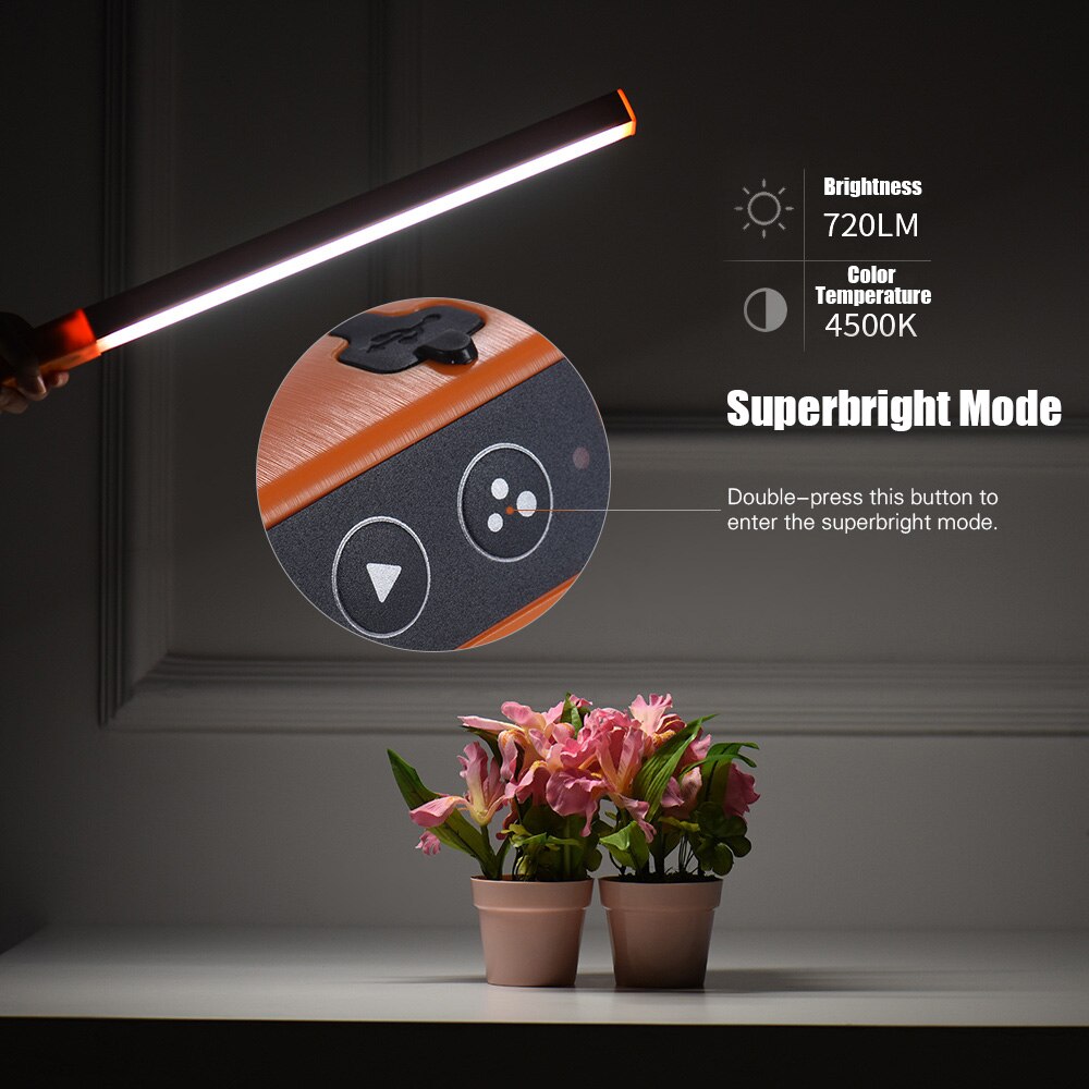Handheld Camera Light Portable Adjustable Handheld LED Video Light Ice P... – Grandado