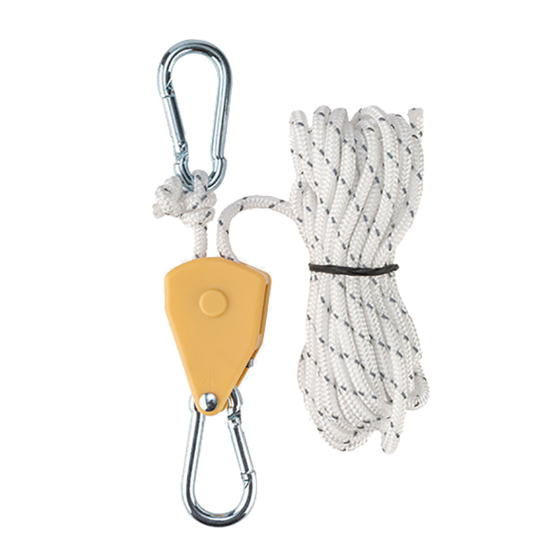 Verstelbare Katrolhaak Camping Tent Vastbinden Touw Spanner Ratel Hangers Luifel Touw Haak Luifel Gesp: green