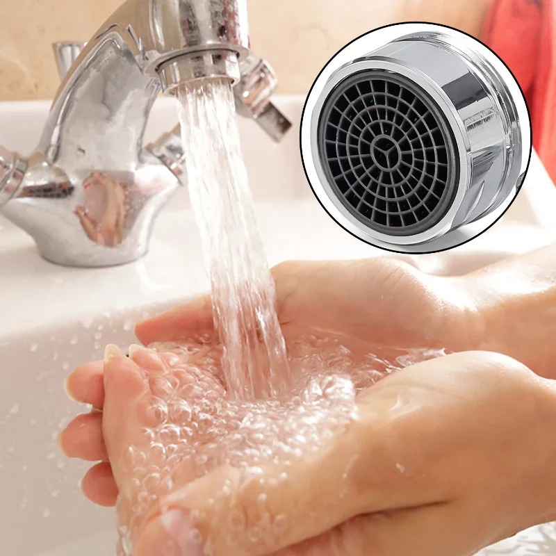 Aireadores de grifo de 20/1 Uds., grifo de ahorro de agua, boquilla de inserción, grifos de rosca, filtro de burbujeador reemplazable, coladores de grifo de cocina y baño