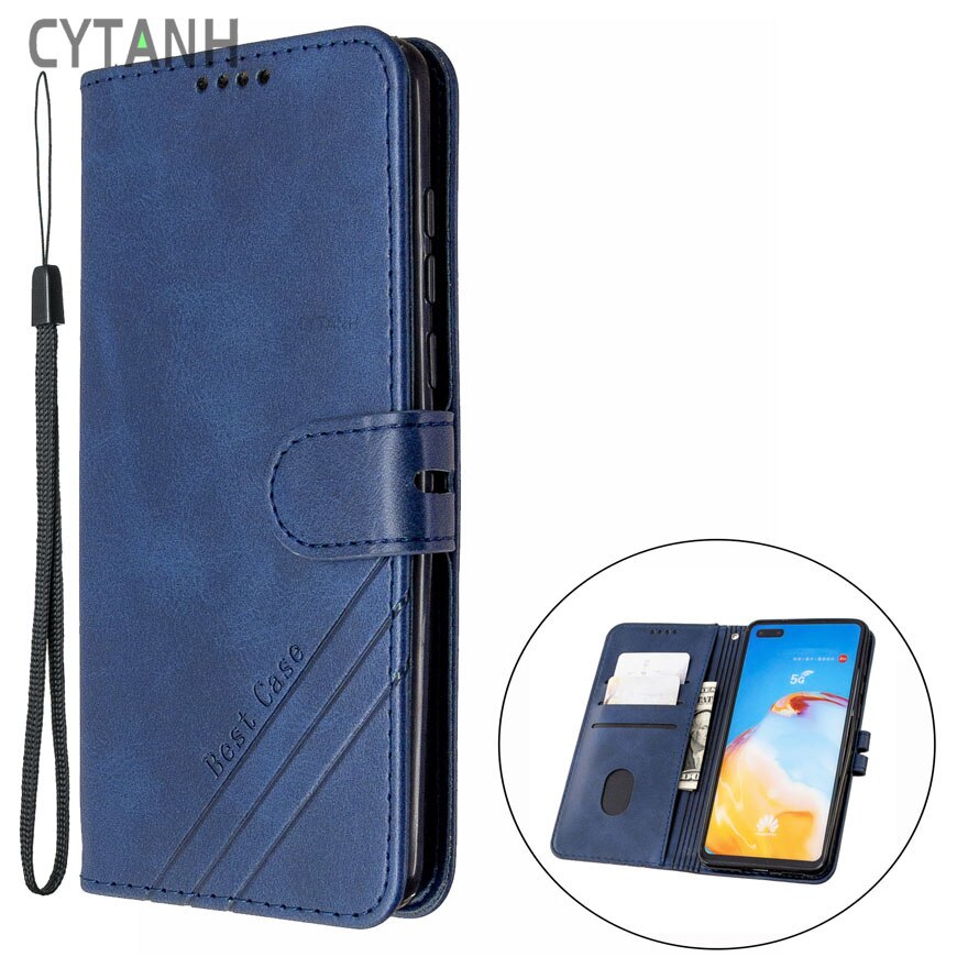 Étui pour Samsung Galaxy A20 étui à rabat en cuir sur pour Coque Samsung A20 Coque de téléphone Galaxy A20E A 20e Funda housse de portefeuille magnétique: For Galaxy A20 / Blue