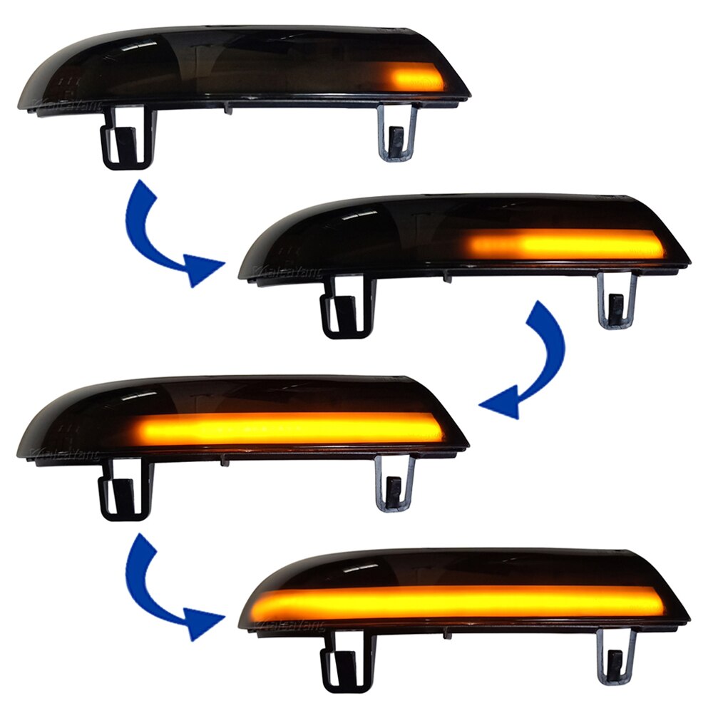 Dynamisk blinker spejl lys blinklys led til volkswagen passat  b6- typ 3c 2005 prefacelift  b5.5- typ 3bg 2001-2005