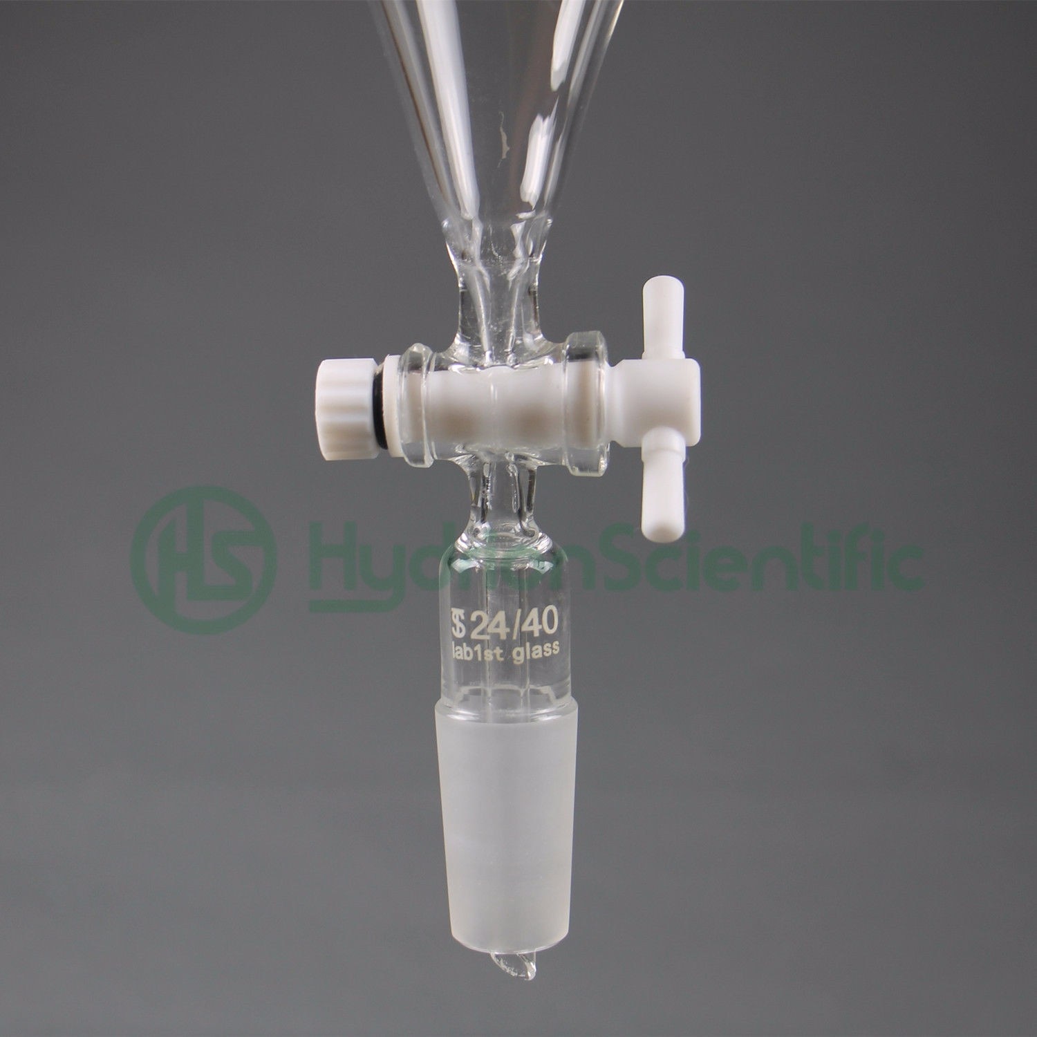 24/40 500ml Glass Funnel Oil Water Receiver Separator Essential Oil Distillation Kit Part Lab distillation Kit