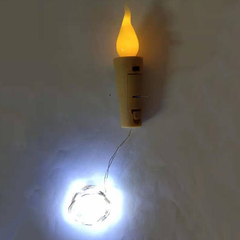 Laterne Lagerung Kerze Kork Schnur Licht LED Kupfer Draht Licht verrotten Wein Kork Dekoration Schnur Licht Party Dekorationen: 05