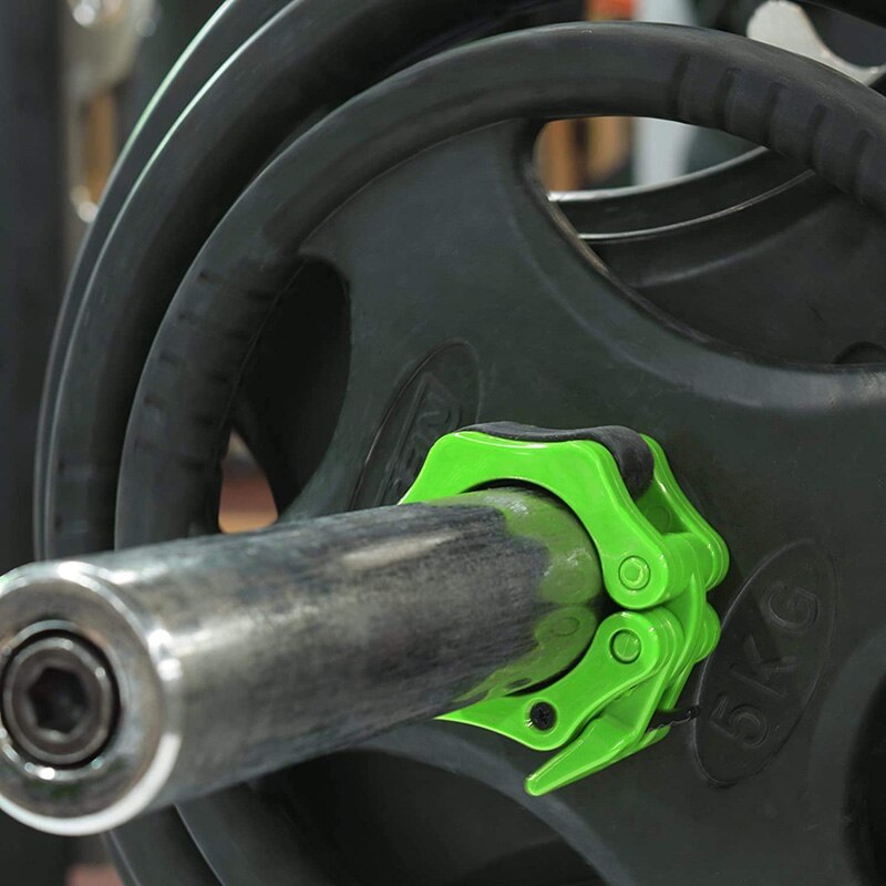 25/50mm Spinlock Collars Barbell Collar Lock Dumbell Clips Barbell Clamps Weight Lifting Bar Gym Dumbbell Fitness Body Building