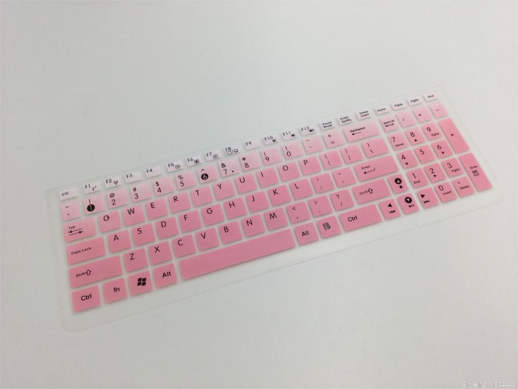 for Asus G771JW G771J G771JM GL702VM GL702V GL70ZC GL702VI GL702VT GL752VL GL752VW 17.3 inch Notebook keyboard Cover Protector: fadepink