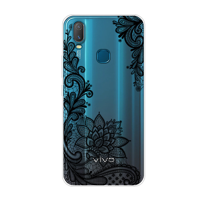 Vivo Y11 Case Vivo Y11 Case Zachte TPU Silicone Back Cover Phone Case Voor Vivo Y11 Y 11 VivoY11 case Cover Beschermende 6.35: 72