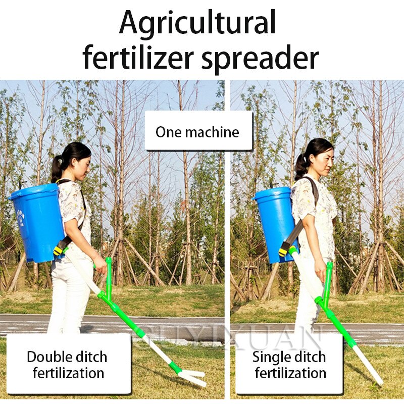 GUYX 196 Household agricultural belt fertilizer applicator Manual fertilizer applicator Small fertilizer spreader