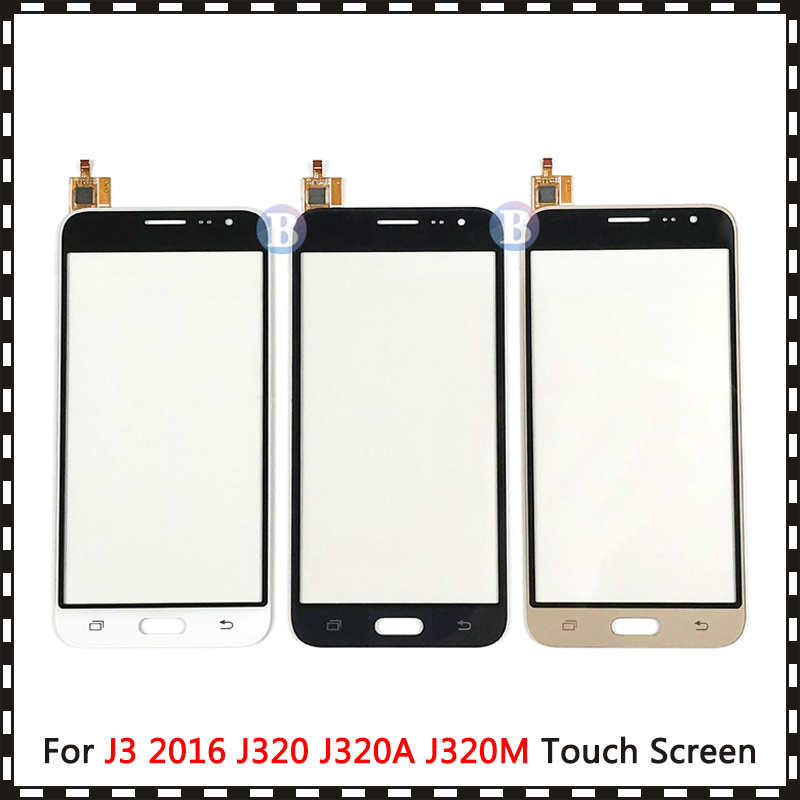 5.0" For Samsung Galaxy J320 J3 J320A J320M J320P J320 Touch Screen Digitizer Sensor Glass Lens Panel