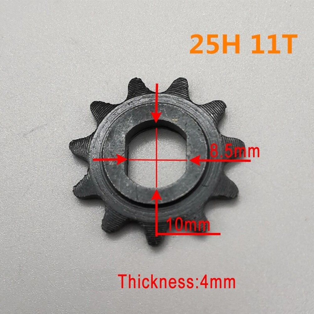 Piñón para patinete eléctrico, 9T, 11T, 13T, 25H, piñón de Motor de cadena 25H, Motor de CC para muchos motores de patinete eléctrico, 1 ud.