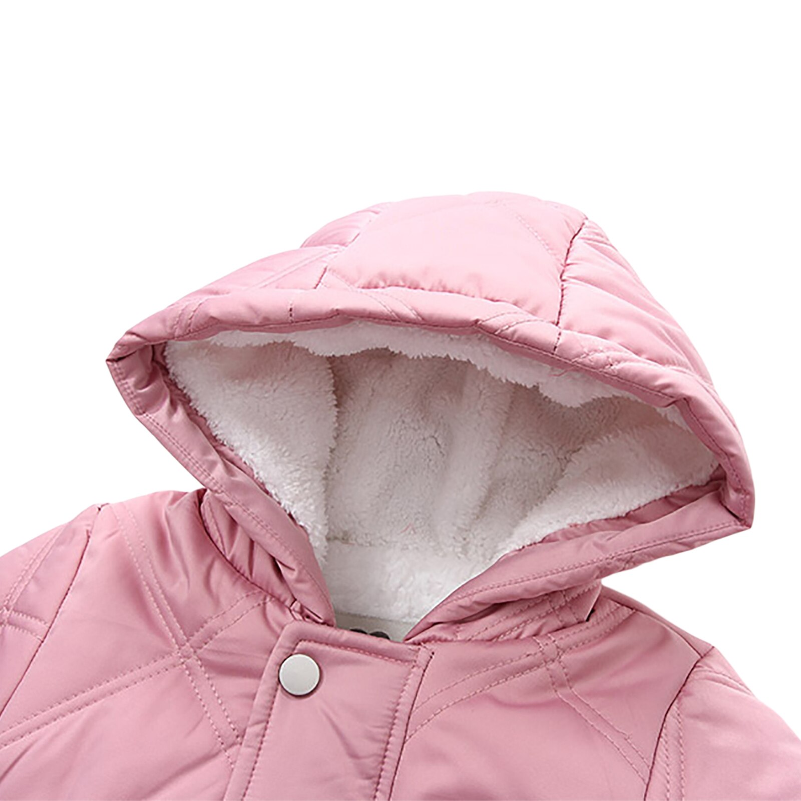 Bebê meninas meninos inverno quente térmica macacões dos desenhos animados urso applique padrão com capuz manga longa macacão e luvas conjuntos de roupas