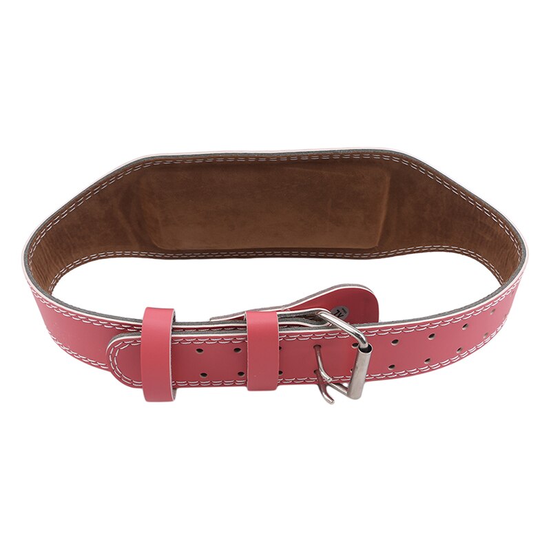 Unisex Powerlifting Sports Supplies PU Belt Training Fitness Protection Belt Lumbar Protection Gym Belt Weightlifting Belt: pink XL