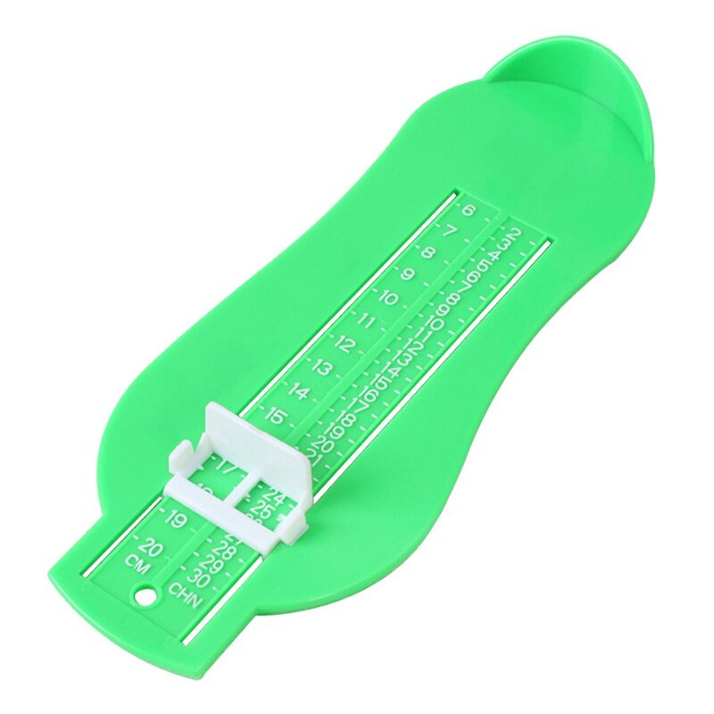 Regla de PIE de bebé de varios colores, dispositivo de medición de longitud, calculadora de zapatos para niños, accesorios de zapatos para bebés, calibrador, herramientas AXP001: 3