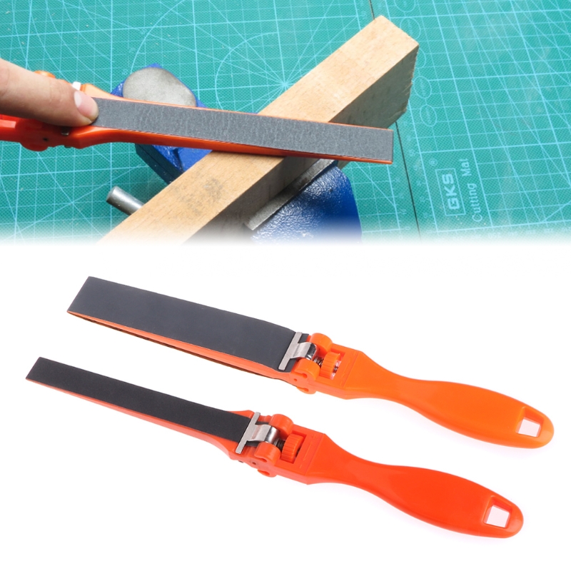 Schuurpapier Heerser Plastic Sieraden Polijsten Gereedschap Schurende Bar Slijpen Stok Clip