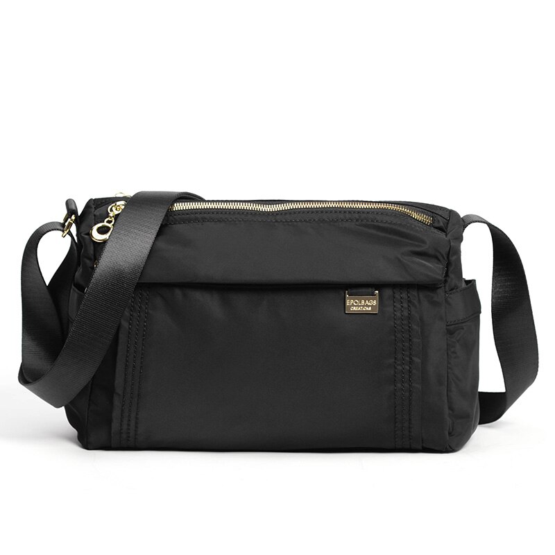 EPOL Crossbody Bags for Women Oxford Shoulder Messenger Bag Ladies Handbags Green Bolsas Phone Purse: Black