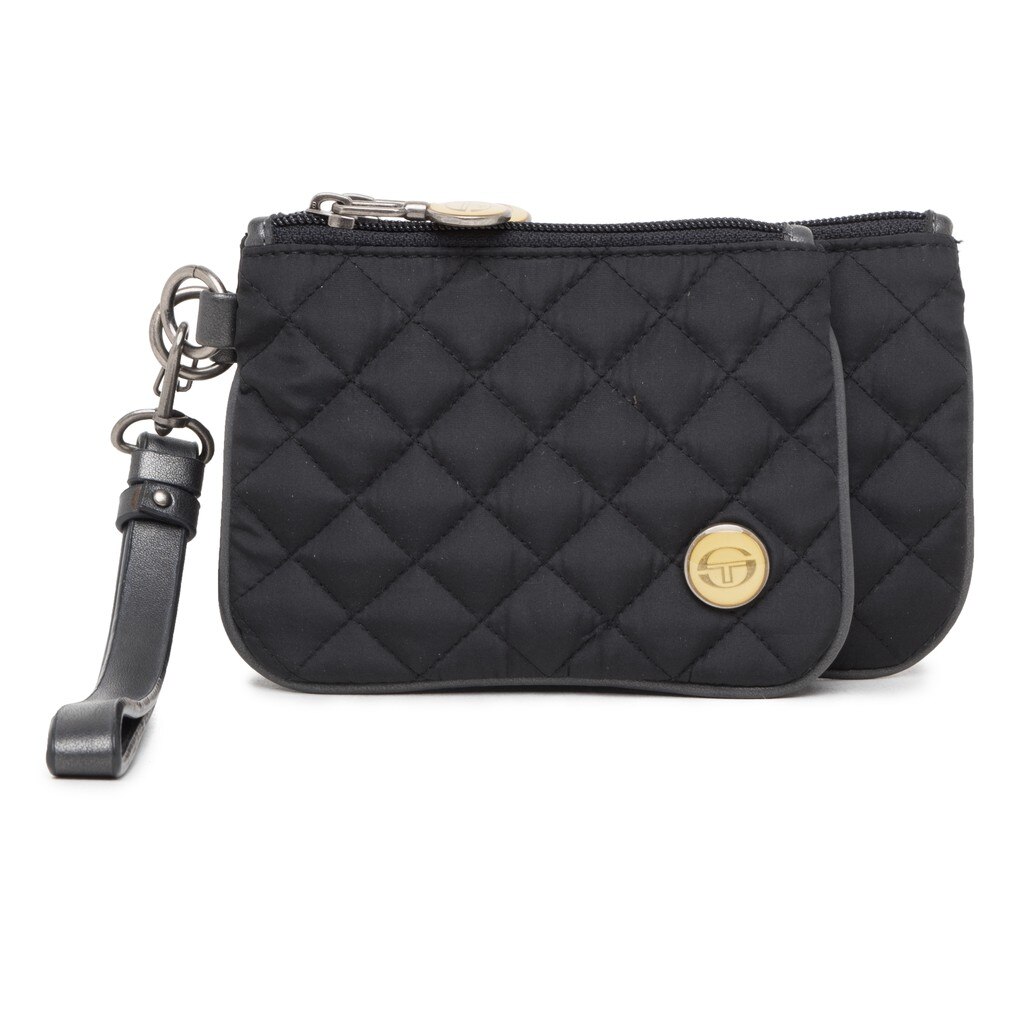 SERGIO TACCHINI BORSA DONNA NERO ARGENTO