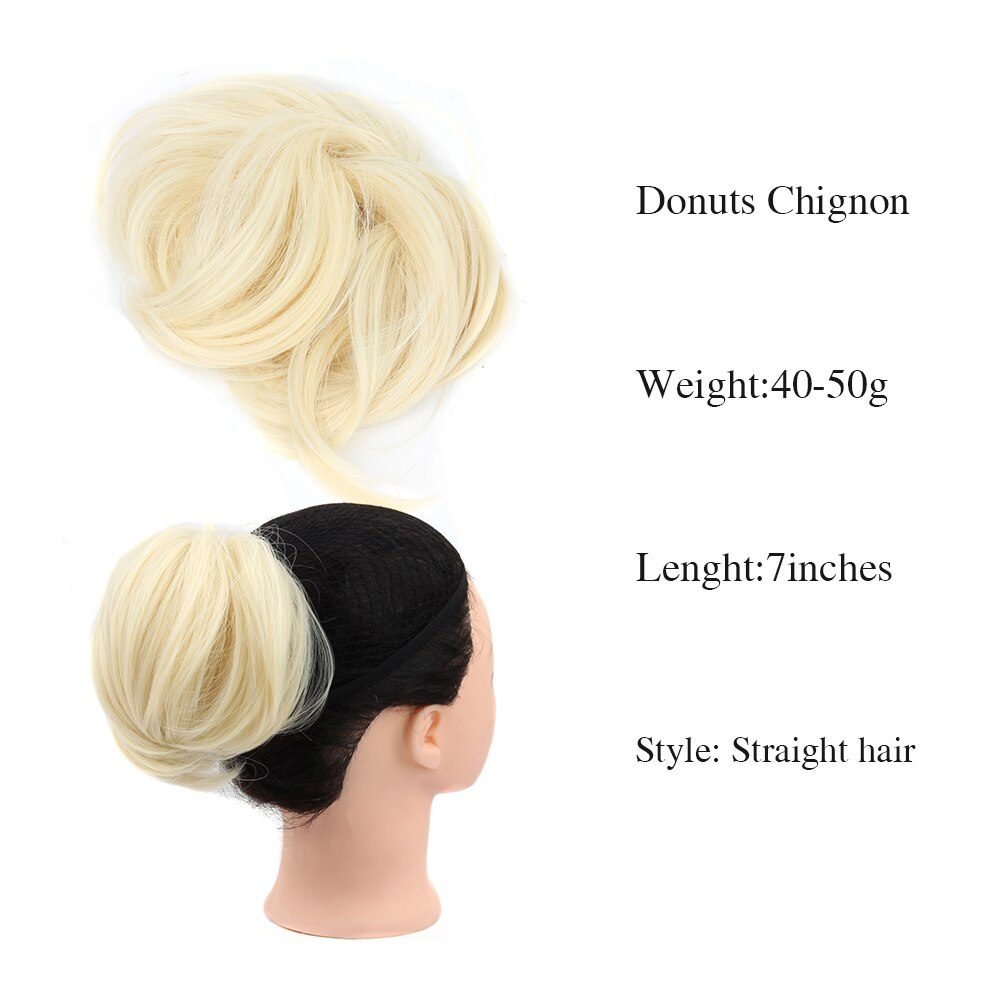 Extension de cheveux tousleo pour femmes | Extension de cheveux, queue de cheval avec bande de caoutchouc élastique, pour chignon