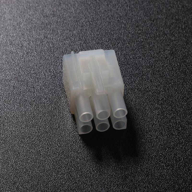 ALLOYSEED External 6p 6pin Power Supply Cable Plug Connectors for Hytera MD600 MD610 TM80 YAESU FT-857D/FT-897D/ Icom IC-725A