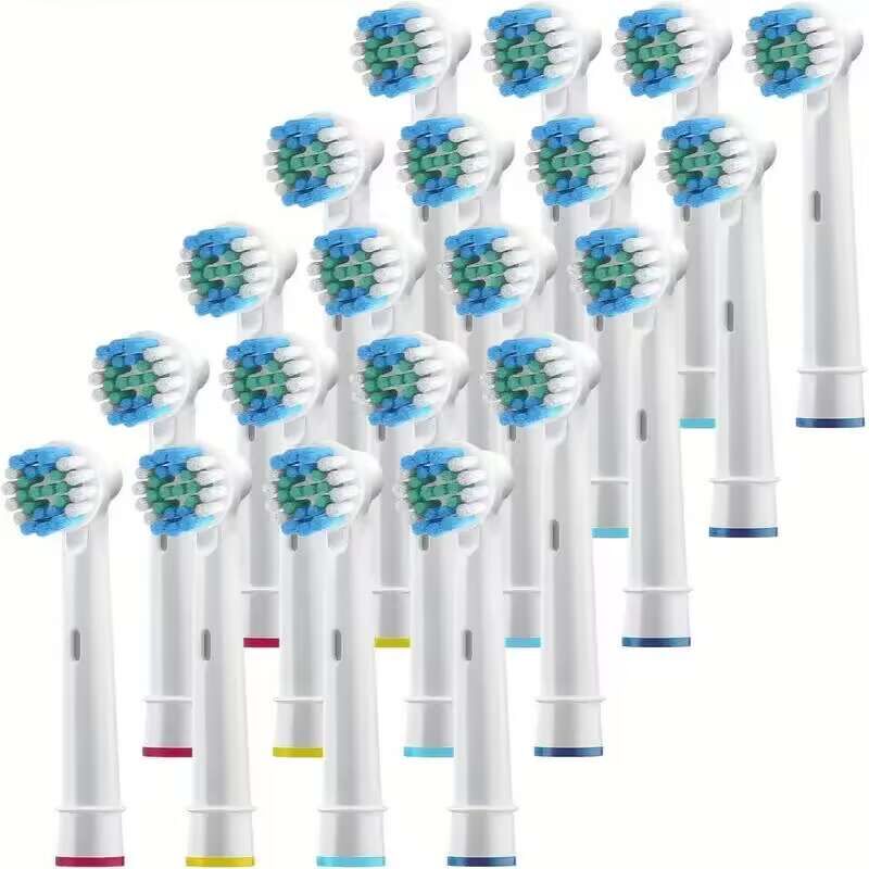 4/12/16 Stuks Vervanging Opzetborstels Compatibel Met Oral-B Braun Professionele Elektrische Opzetborstels Opzetborstels: Oranje