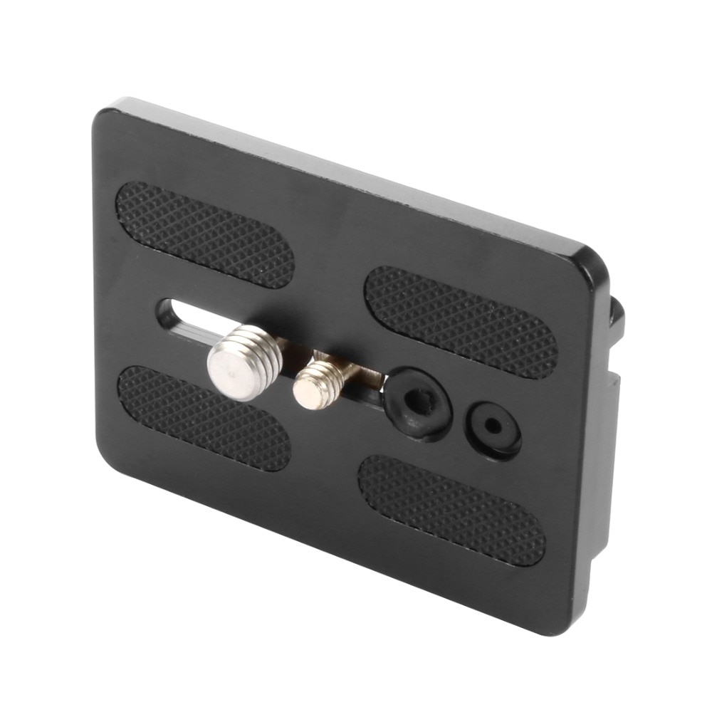 BGNING Piastra A Sgancio Rapido Treppiede Della Macchina Fotografica Dslr Piastra di Montaggio Con 1/4 Vite Da 3/8 di Pollice Per Weifeng 717 Fotocamera Treppiede Testa