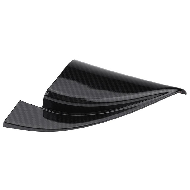 Car Accessories Front Door a Pillar Triangle Cover Trim for Hyundai Encino Kauai Kona Carbon Fiber Pattern