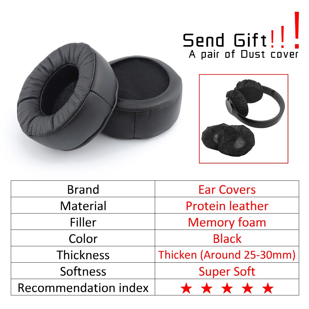 Nakładki na uszy Wymienne nauszniki do słuchawek Sennheiser HD25 HD25II: BŁĘKITNA