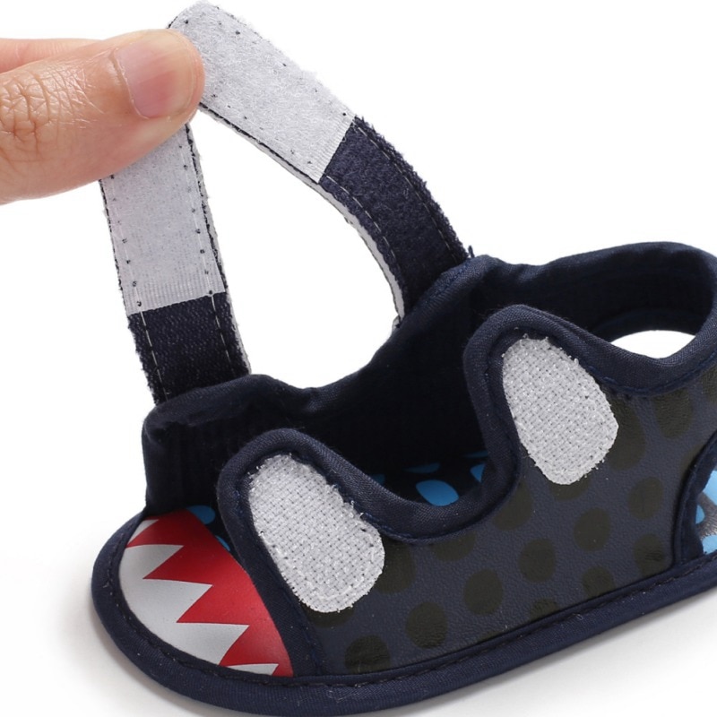 Summer Style Baby Boys Shoes PU Infant Toddler Shoes Soft Sole Outdoor Shoes