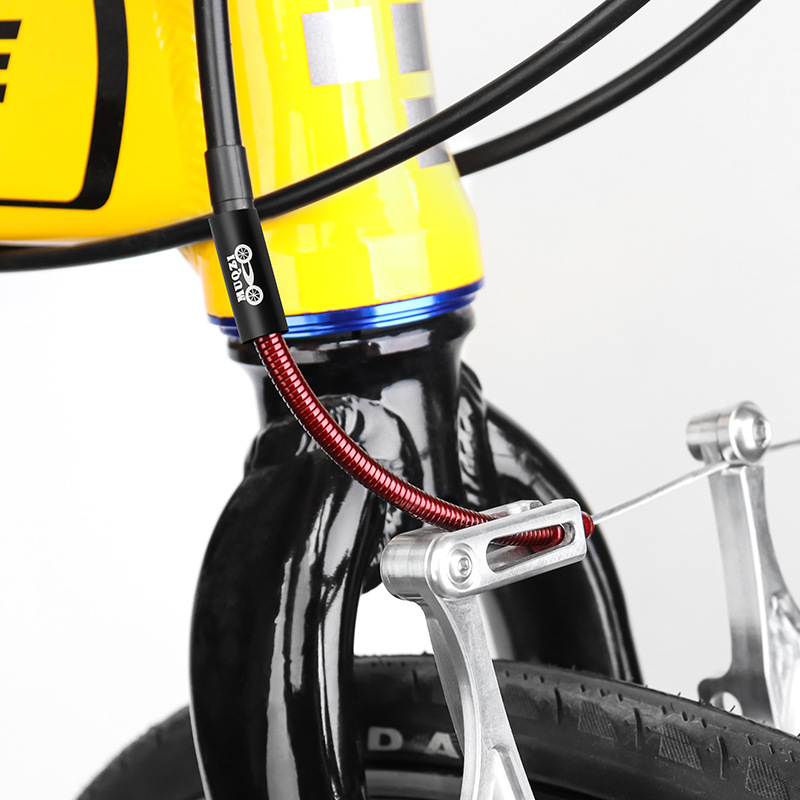 1/2 stücke Fahrrad V Bremse Biegen Rohr Edelstahl Fahrrad Biegsamen Frühling Bremse Biegen Rohr Universal Radfahren V Bremsen flexible Draht