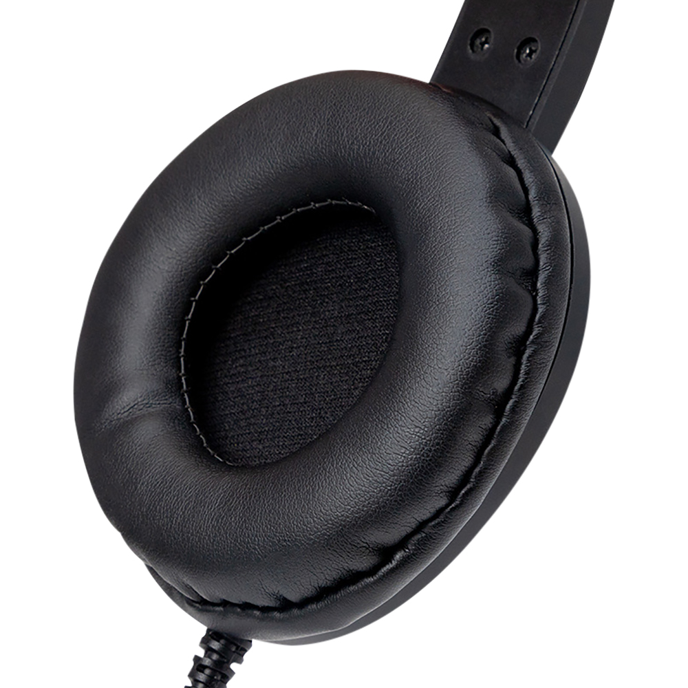 Fones de ouvido com fio USB com microfone Fones de ouvido estéreo com redução de ruído para jogos de negócios de escritório para computador PC laptop