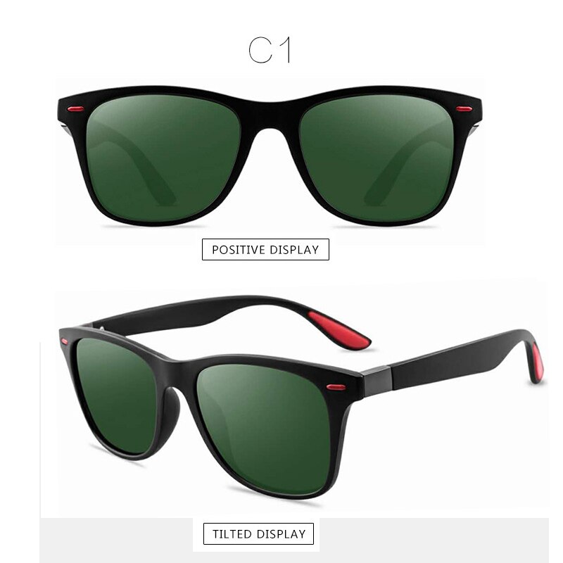 UV400 Gepolariseerde Zonnebril Mannen Driver Shades Vintage Mannen Vrouwen Rijden Bril Vissen Zonnebril Driver Goggle
