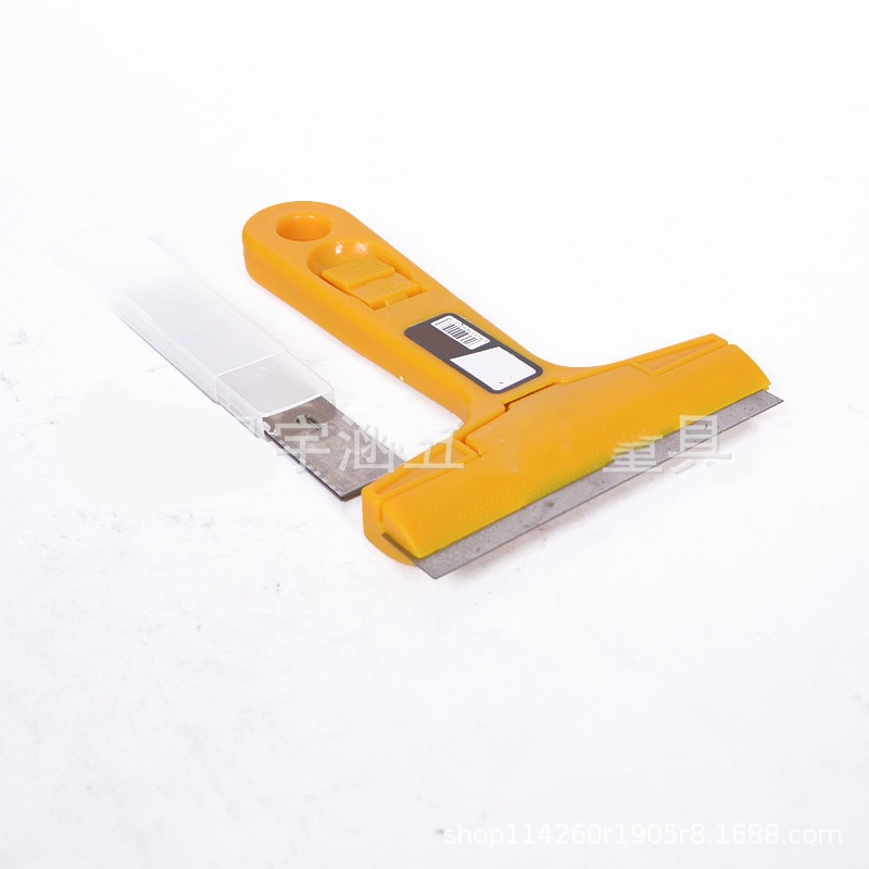 1 Set (5pcs Blade) Wall Tile Gap Scraper Tool Floor Gap Grouting Glue Cleaning Blade for Removing Glue Dirt Construction Tools