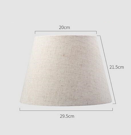 Abat-jour de lampe, en Textile de couleur unie, abstrait simple, décoratif E27, couverture de lampe de table ou de chambre à coucher