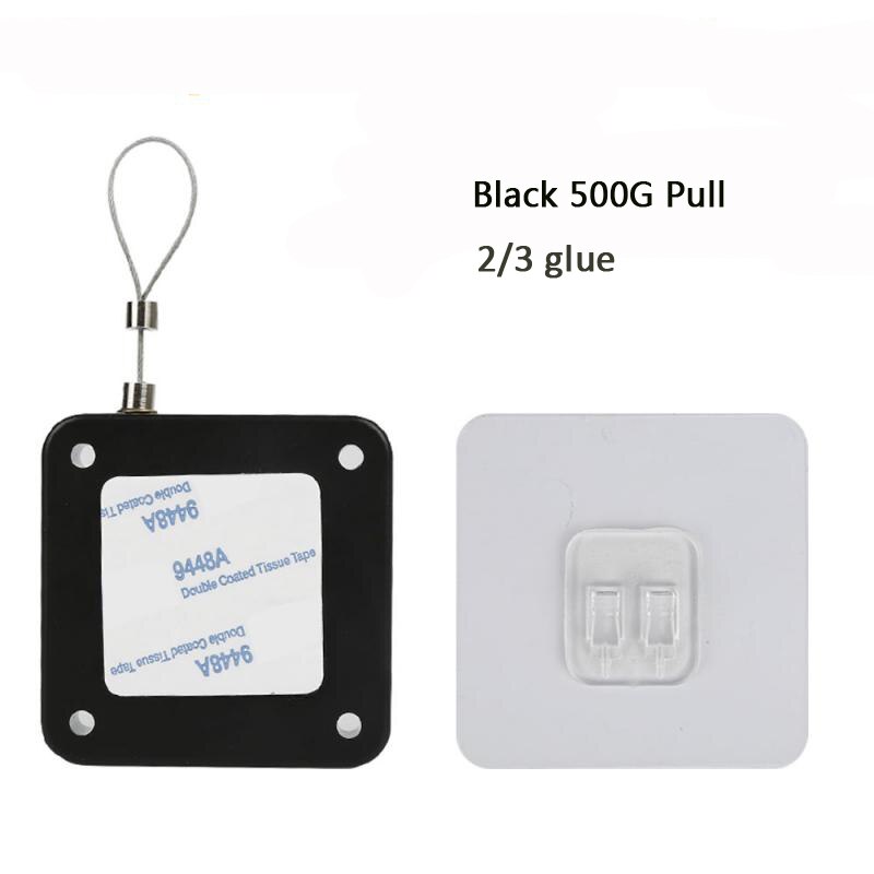 Automatic Door Closer For Drawers Sliding Door House Kitchen Door Closers Bracket Door Closer Household Gadgets Tools Punch-Free: Black 500G Pull