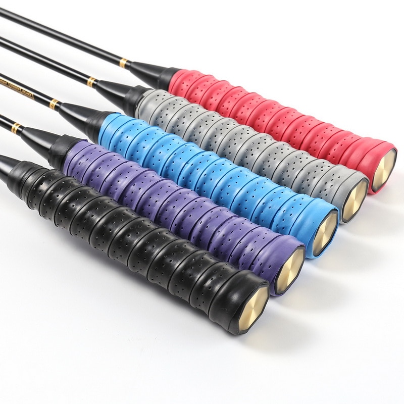 6 Kleuren Anti-Slip Absorberen Zweet Racket Tape Handvat Grip Voor Tennis Badminton Squash Band