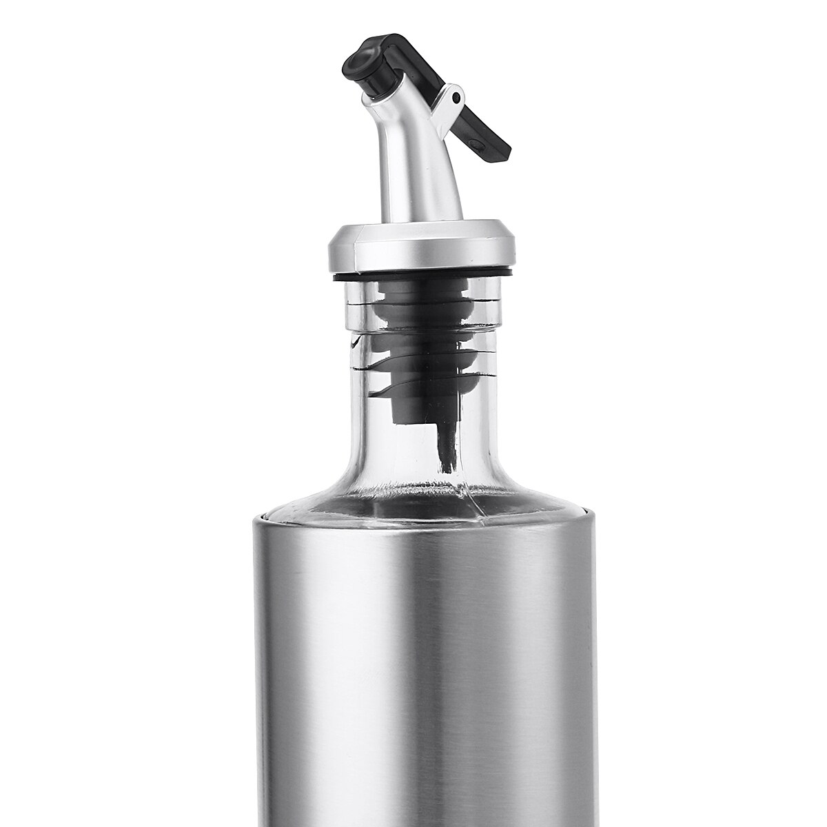 200/350/500ml Kitchen Baking Oil Sprayer Cooking Seasoning Bottle Dispenser Sauce Bottle Glass Storage Bottles for Oil Vinegar