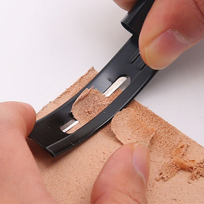 Håndlavet diy læder udskæring tyndere værktøj skiving udskiftning knive knive læderfartøj skære kniv sy tilbehør: Default Title