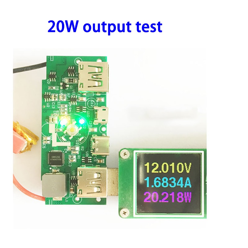 Free Welding QC 3.0 FCP Fast Charge Mobile Power Bank DIY kits IP5328 Table Lamp GF-8V PE Quick Charger 5V 9V 12V 2A Powerbank