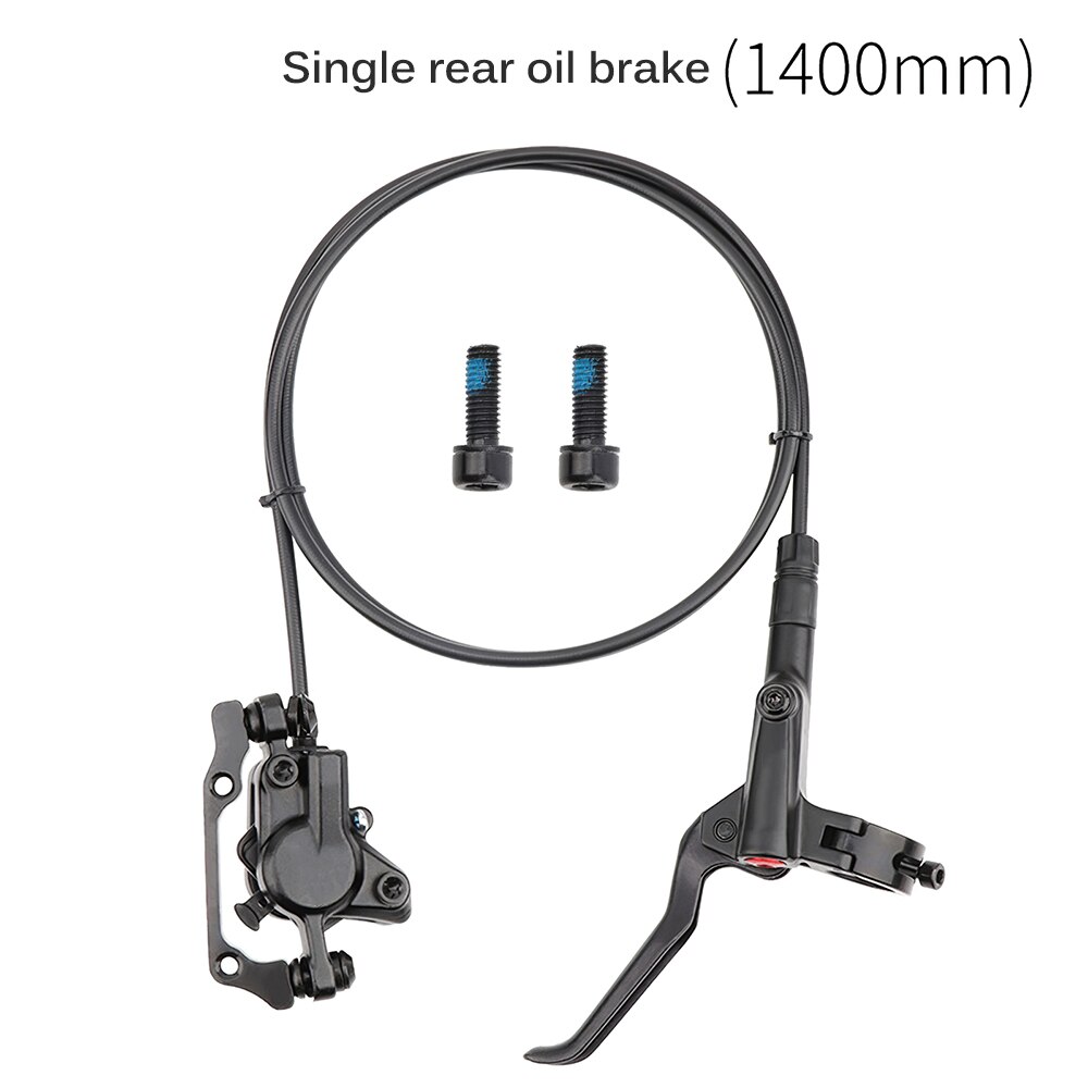 Mountain Bike Brake Hydraulic Aluminum Alloy Bicycle Brake Hydraulic Disc Brake Fast Universal Bicycle Hydraulic Disc Brake Set