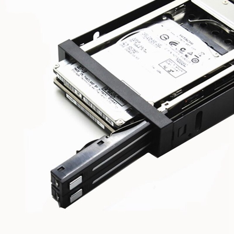 2.5 Inch Floppy Disk Drive Tray 2-Bay Disk Drive SATA For HDD/SSD Hard Disk Enclosure Extraction Box